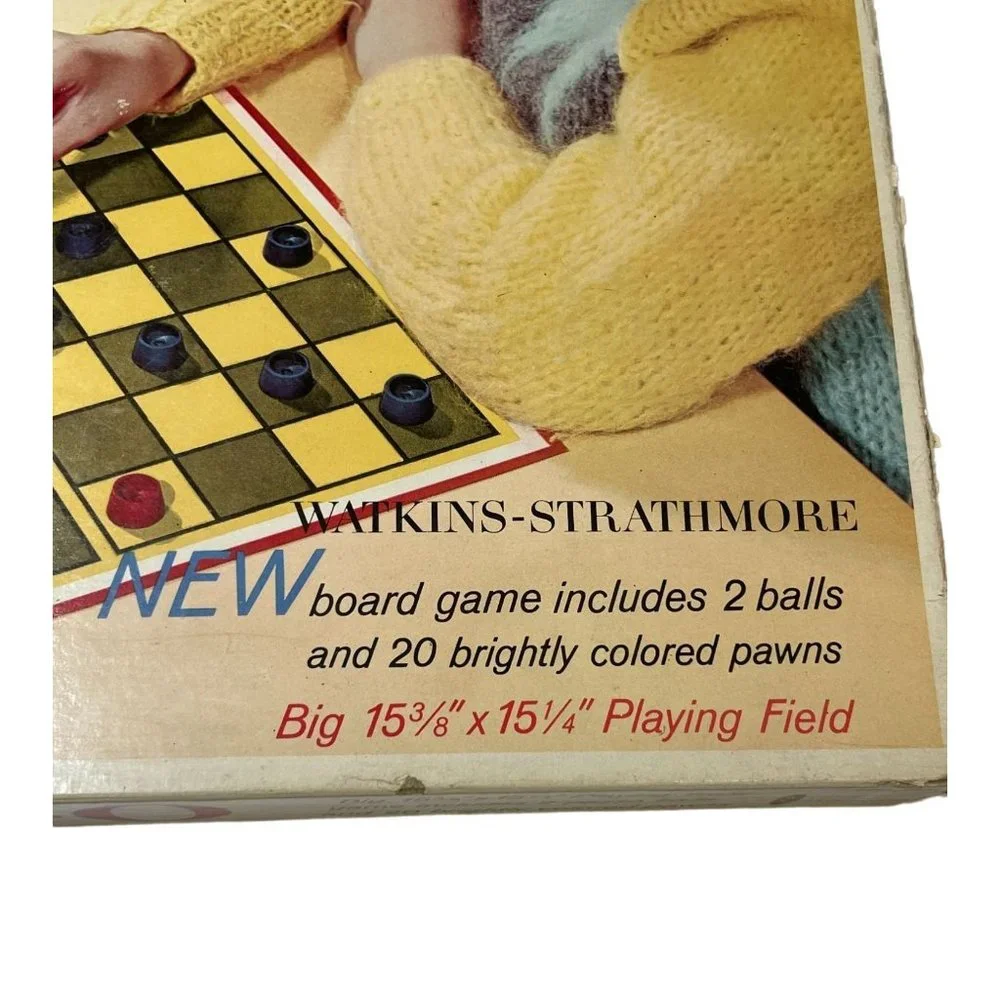 VTG Pass-O Board Game 1960's Game Watkins Strathmore Family Night RARE Pass O‎